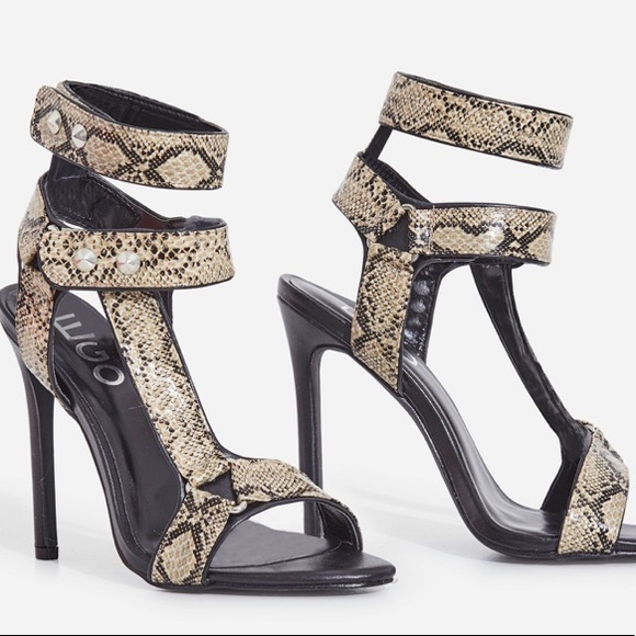 Nude snake cage heel - Picture 4 of 4